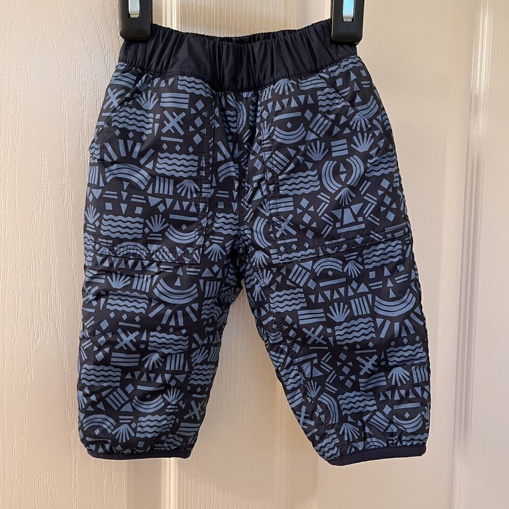 Patagonia Reversible Tribbles Pants Fleece Snow Boys Size 3-6 Months